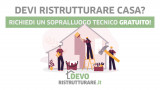 Devi Ristrutturare casa? Richiedi sopralluogo gratuito!